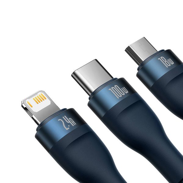 USB-C + micro USB + Lightning