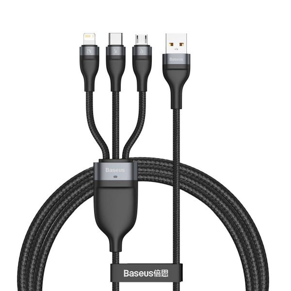 3in1 USB cable Baseus Flash Series
