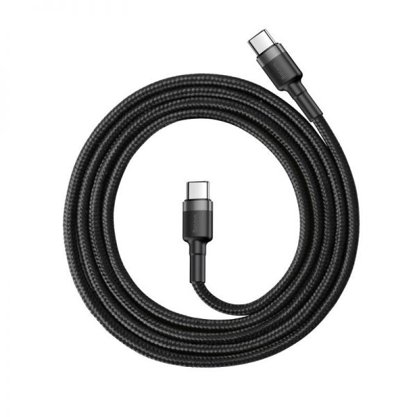 Baseus Cafule Cable USB-C PD 2.0 QC 3.0 60W 1m (Black+Gray) cena