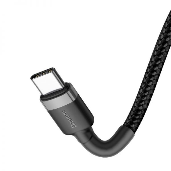 Baseus Cafule Cable USB-C PD 2.0 QC 3.0 60W 1m (Black+Gray) distributor