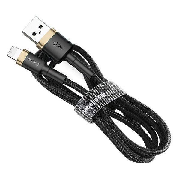 Baseus Cafule Cable USB Lightning 1.5 A 2m (Gold+Black) cena