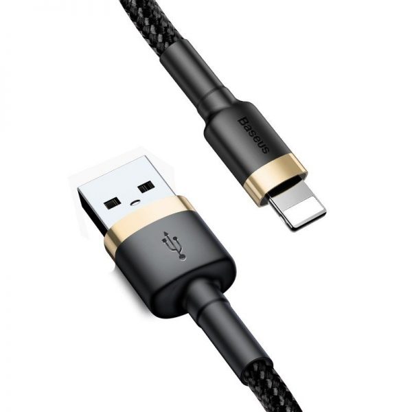 Baseus Cafule Cable USB Lightning 1.5 A 2m (Gold+Black) navod