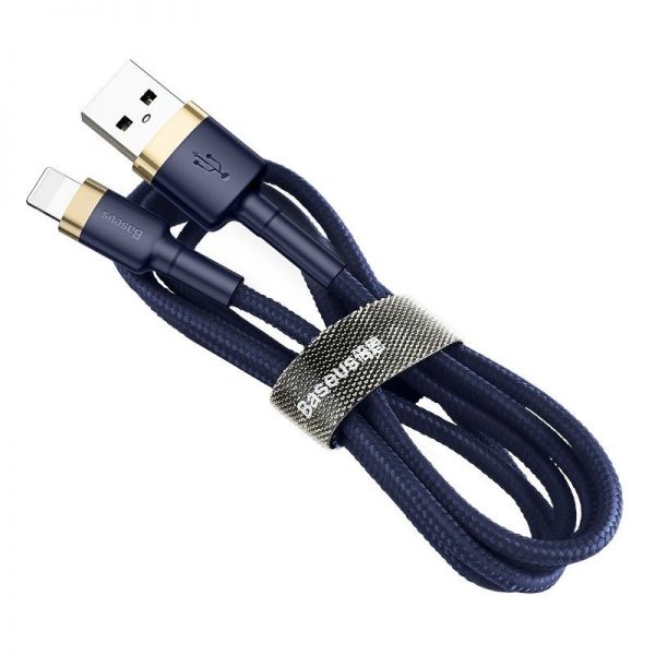 Baseus Cafule Lightning cable 2.4A 1m (Gold+Dark blue) navod