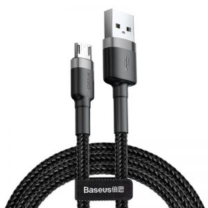Baseus Cafule Micro USB cable 2.4A 1m (Gray + Black)