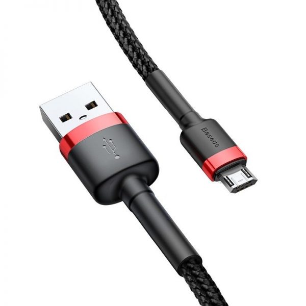 Baseus Cafule Micro USB cable 2.4A 1m (Red+ Black) distributor