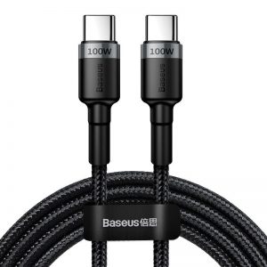Baseus Cafule PD2.0 100W flash charging USB For Type-C cable (20V 5A)2m Gray+Black