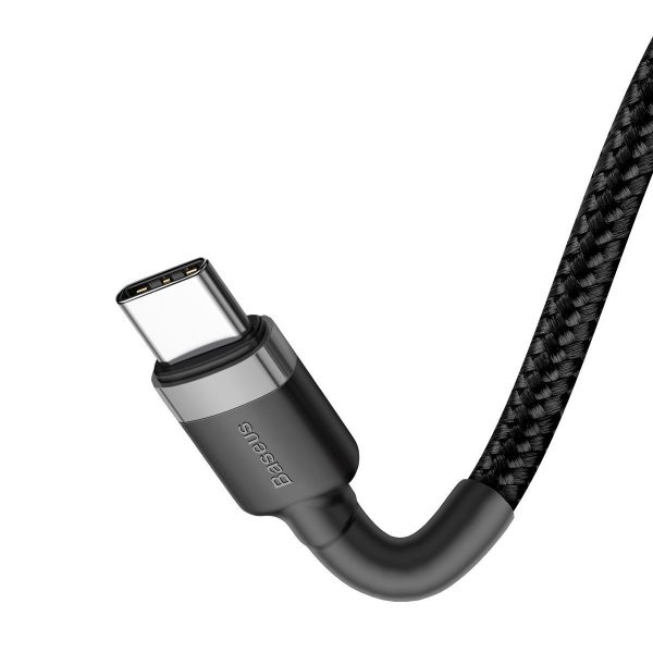 Baseus Cafule PD2.0 60W flash charging USB For Type-C cable (20V 3A) 2m Gray+Black sk