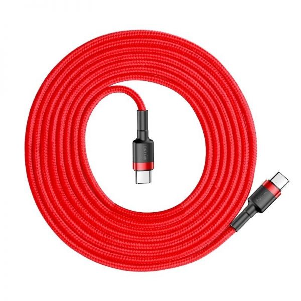 Baseus Cafule PD2.0 60W flash charging USB For Type-C cable (20V 3A) 2m Red cena