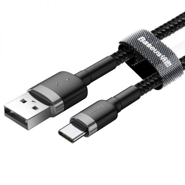 Baseus Cafule cable USB-C 2A 2m (Gray+Black) cena