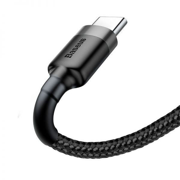Baseus Cafule cable USB-C 3A 0.5m (Gray+Black) sk