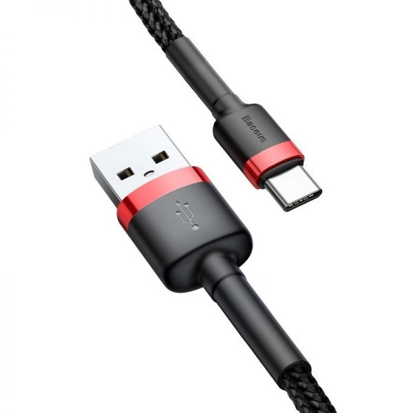 Baseus Cafule cable USB-C 3A 0.5m (Red+Black) distributor