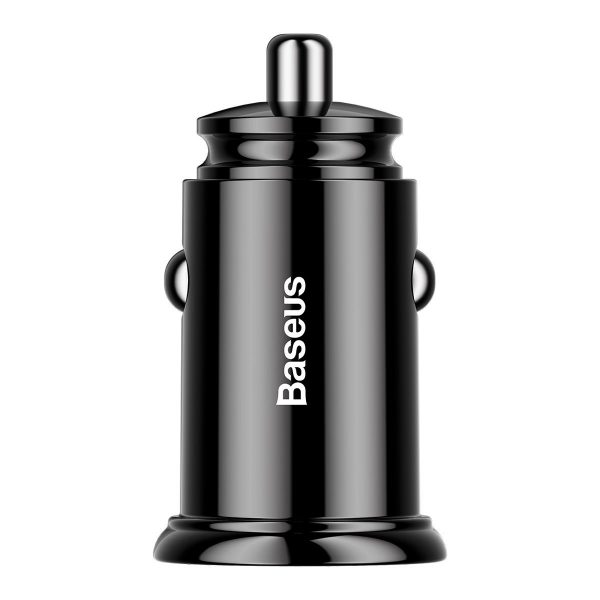 Baseus Circular Car Charger 2xUSB QC3.0 5A 30W (Black) navod