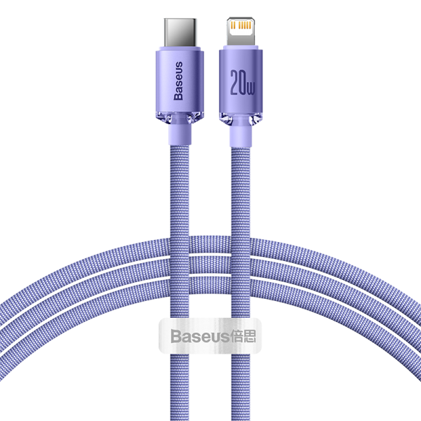 Baseus Crystal Shine cable USB-C to Lightning