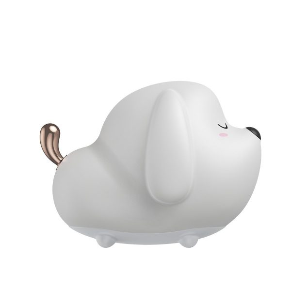 Baseus Cute series doggie silicone night light White navod