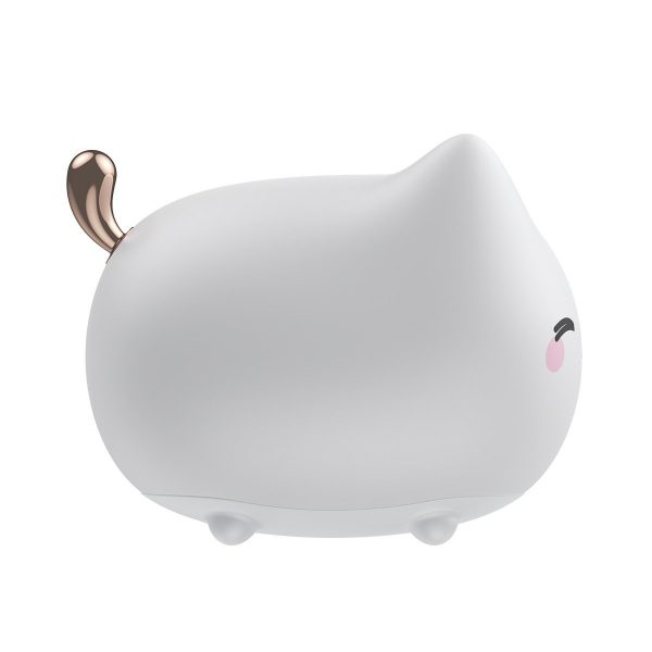 Baseus Cute series kitty silicone night light White navod