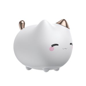 Baseus Cute series kitty silicone night light White