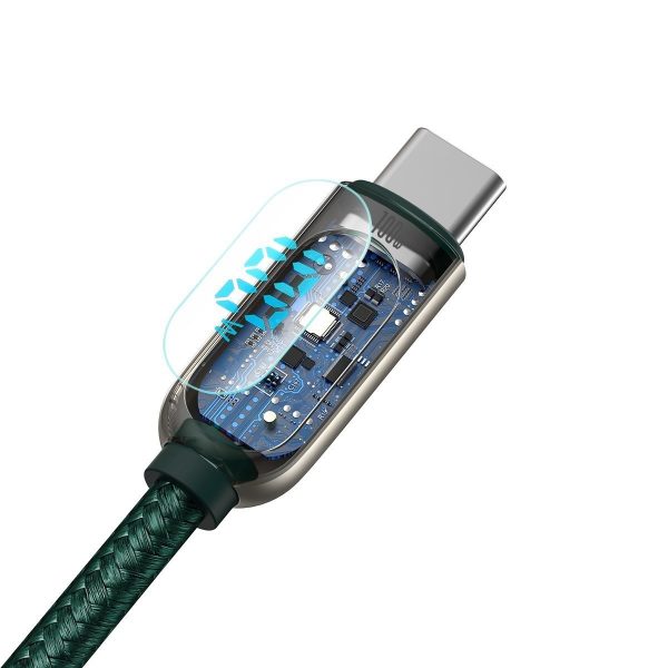 Baseus Display Cable USB-C to USB-C 100W 1m (green) sk