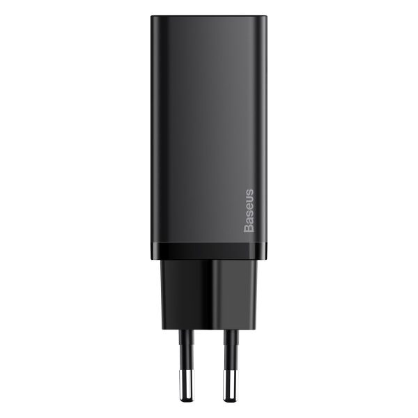Baseus GaN2 Lite Quick Travel Charger USB+C 65W EU (black) cena
