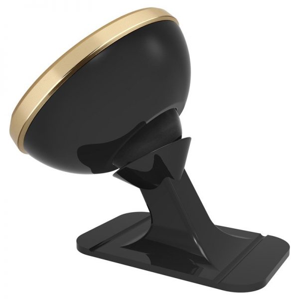 Baseus Magnetic Car Mount for phone - gold sk
