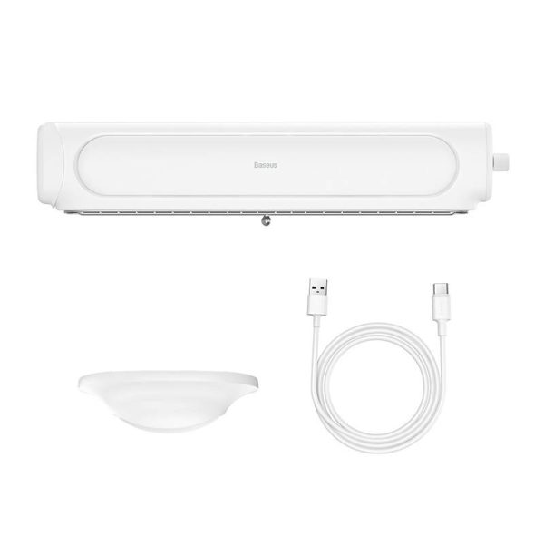 Baseus Refreshing desktop oscilating fan with monitor holder (white) cena