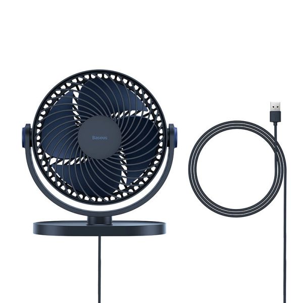 Baseus Serenity desktop oscillating fan (blue) cena