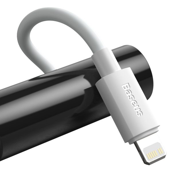 Baseus Simple Wisdom Data Cable Kit USB-C to Lightning PD 20W (2PCS/Set) 1.5m White cena