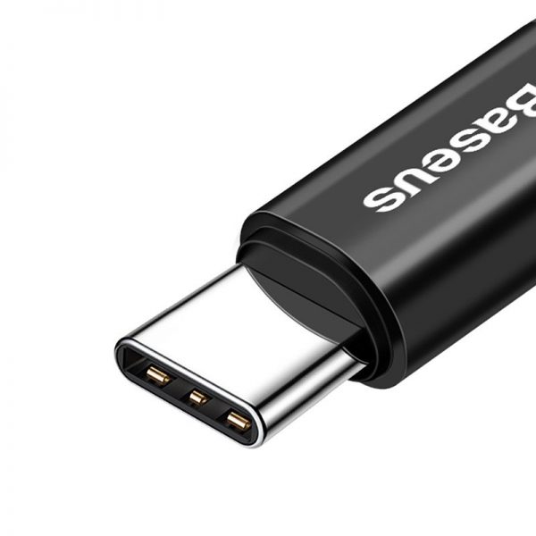 Baseus Spring-loaded USB-C cable 1m 2A (Black) distributor