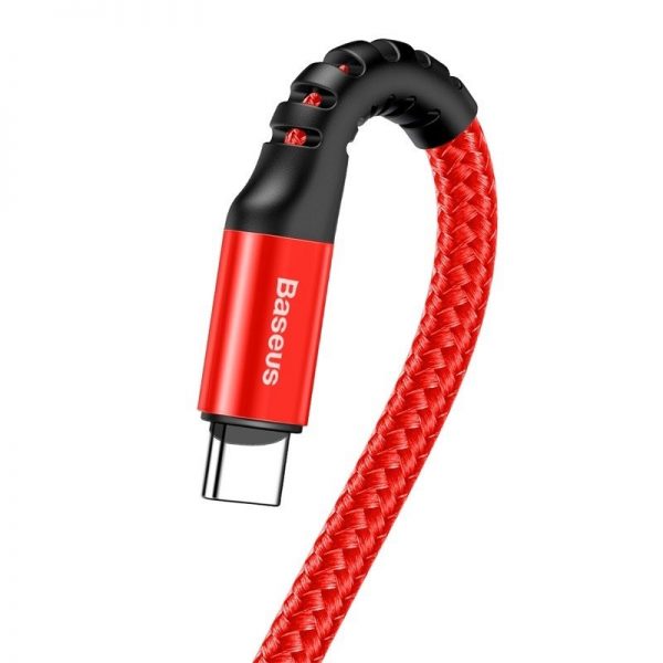 Baseus Spring-loaded USB-C cable 1m 2A (Red) cena