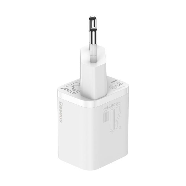 Baseus Super Si Quick Charger 1C 20W with USB-C cable for Lightning 1m (white) distributor