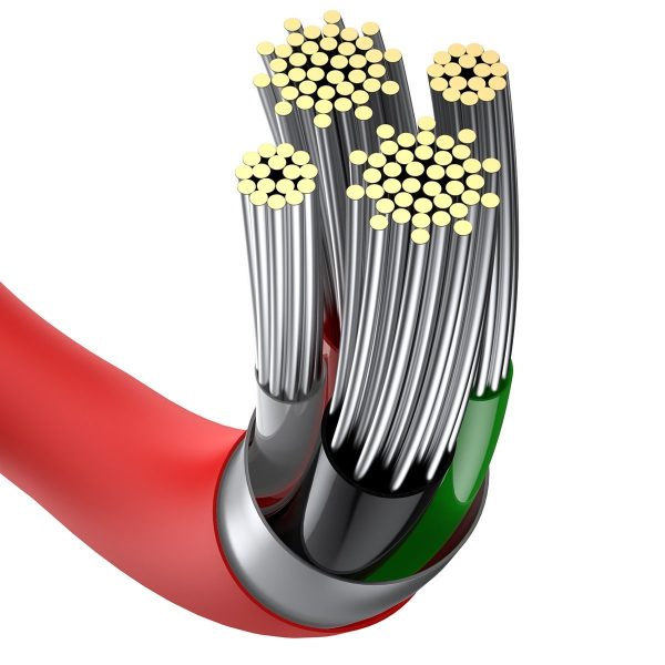 Baseus Superior Series Cable USB to iP 2.4A 1m (red) sk