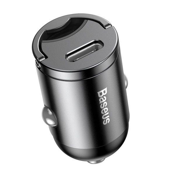 Baseus Tiny Star Mini PPS Car Charge Type-C Port 30W Gray cena