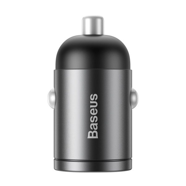 Baseus Tiny Star Mini PPS Car Charge Type-C Port 30W Gray distributor