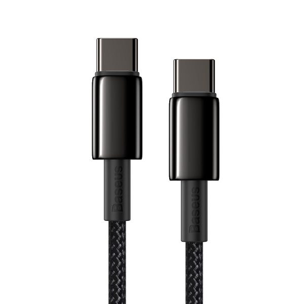 Baseus Tungsten Gold Cable Type-C to Type-C 100W 2m (black) cena