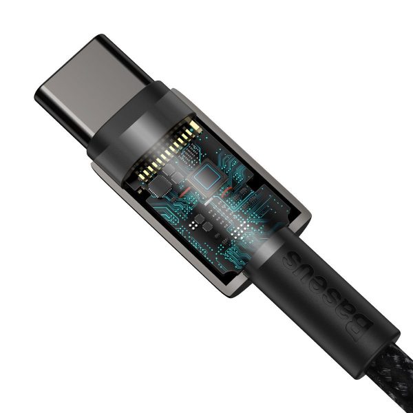 Baseus Tungsten Gold Cable Type-C to Type-C 100W 2m (black) distributor