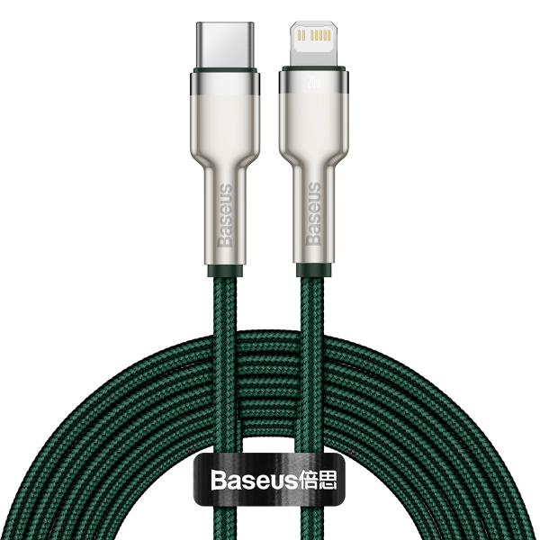Baseus USB-C cable for Lightning 2m (green)