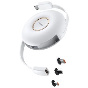 Magnetic USB cable Baseus Zinc 3in1 USB-C / Lightning / Micro 20W
