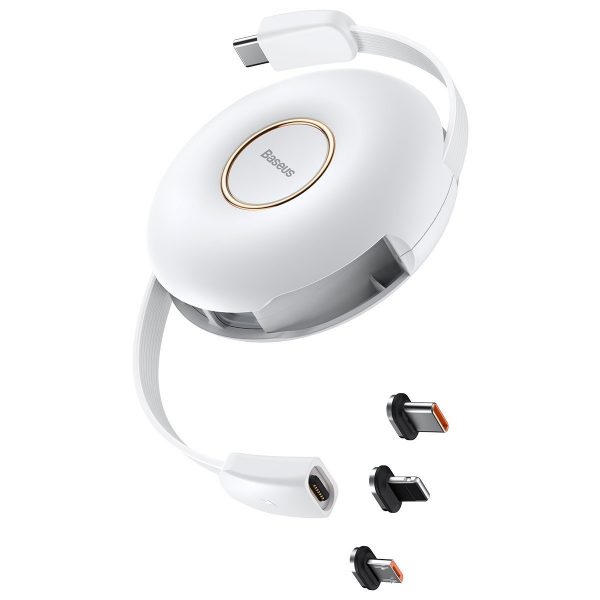 Magnetic USB cable Baseus Zinc 3in1 USB-C / Lightning / Micro 20W