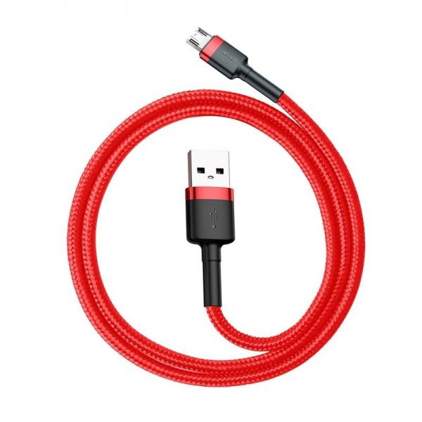 Micro USB Baseus Cafule 1.5A 2m (red) navod