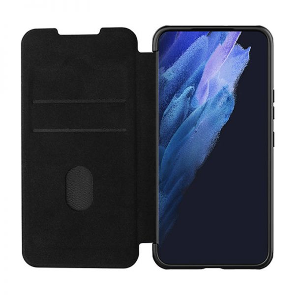 Nillkin Qin Leather Pro case for SAMSUNG S22+ (black) cena