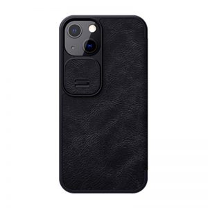 Nillkin Qin Pro Leather Case for iPhone 13 (Black)