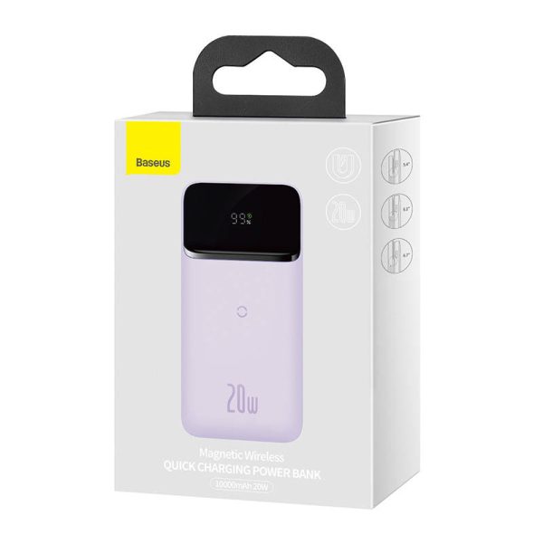Powerbank Baseus Magnetic 10000mAh 20W (Purple) sk