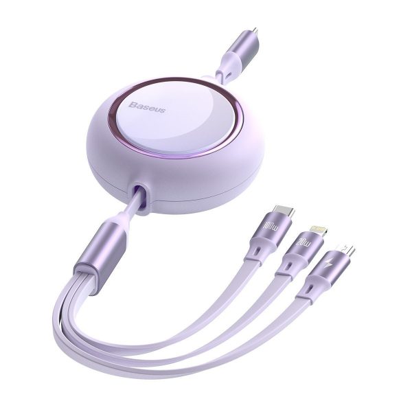 USB-C cable 3in1 Baseus Bright Mirror to micro USB / USB-C / Lightning